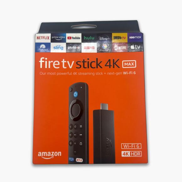 Amazon Other - NWT AMAZON Fire TV Stick 4K MAX With Wi-Fi 6 & Alexa (4K/HDR)